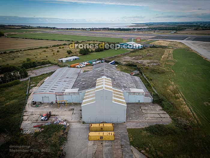 The former Jet Support Centre at Manston